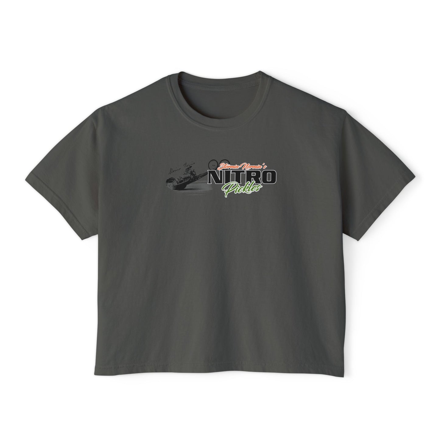 Stormin Normin's Minimal Boxy Crop Tee