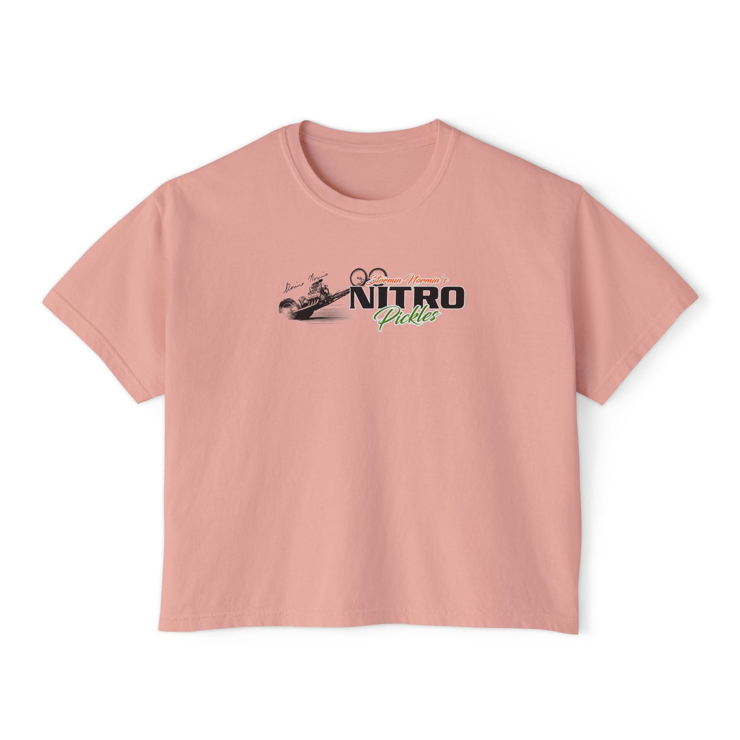 Stormin Normin's Minimal Boxy Crop Tee