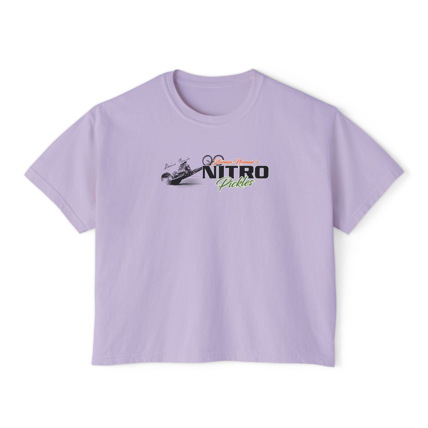 Stormin Normin's Minimal Boxy Crop Tee
