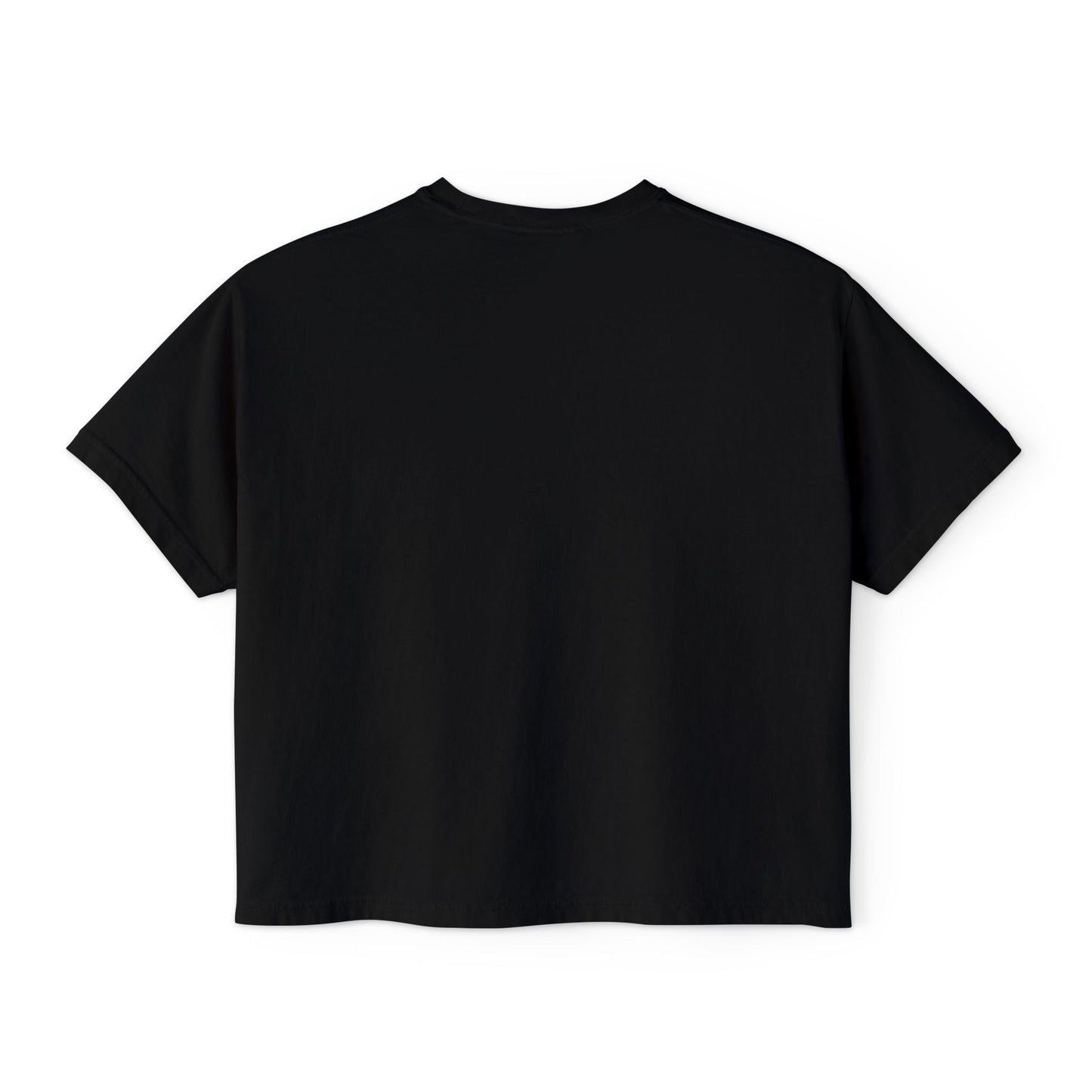 'Hot Girls Eat Pickles' Boxy Crop Tee - Green