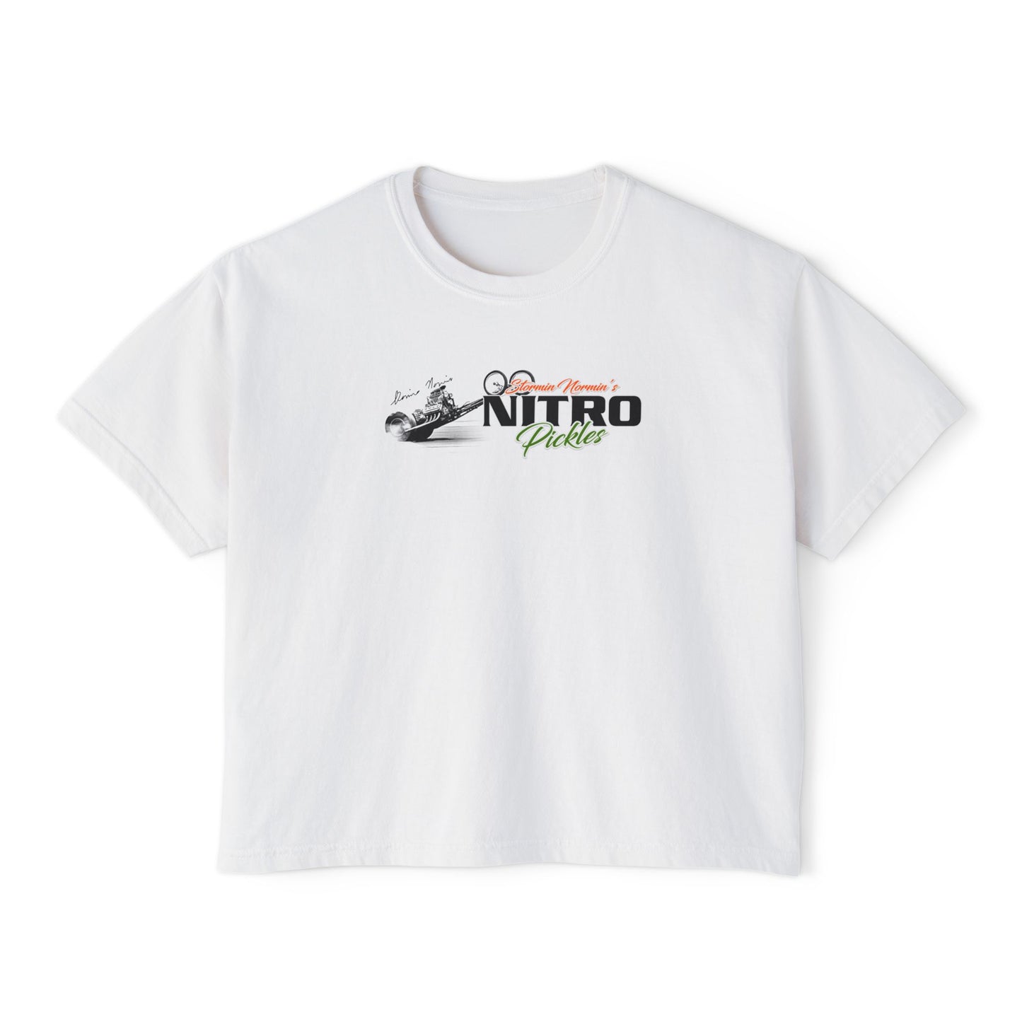 Stormin Normin's Minimal Boxy Crop Tee