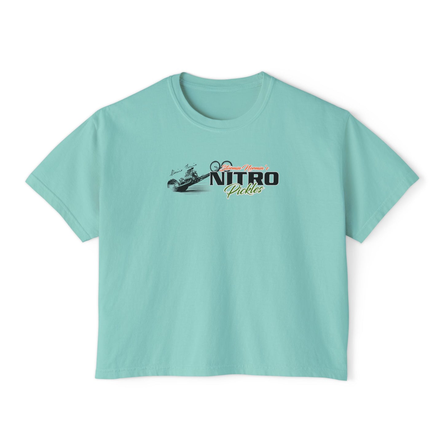 Stormin Normin's Minimal Boxy Crop Tee