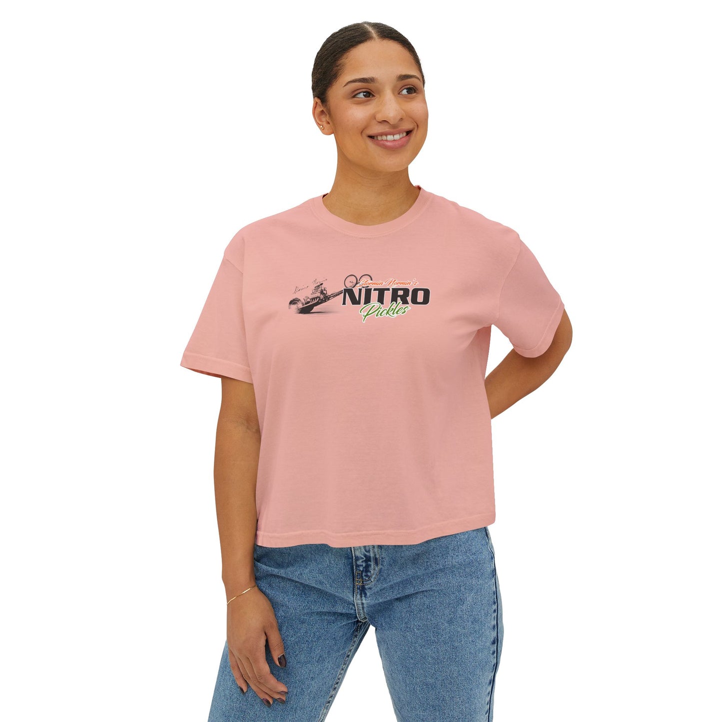 Stormin Normin's Minimal Boxy Crop Tee